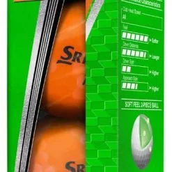 Cleveland Golf Srixon Soft Feel Brite Matte Color Golf Balls 59 Cleveland Golf Srixon Soft Feel Brite Matte Color Golf Balls -Golf Clubs Shop 2019SoftFeelBritte Orange Sleeve