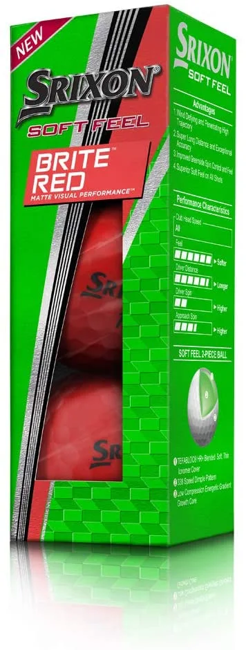 Cleveland Golf Srixon Soft Feel Brite Matte Color Golf Balls 32 Cleveland Golf Srixon Soft Feel Brite Matte Color Golf Balls - Image 30