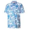 CaddiesShack Cobra Puma Tech Pique Botanical Golf Polo -Golf Clubs Shop 2021 TracksPolo TheBahamas