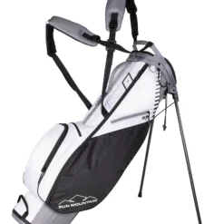 Sun Mountain Golf 2023 Ultralight 2.5+ Stand Carry Bag -Golf Clubs Shop 2023 2.5 230004 nickel white black
