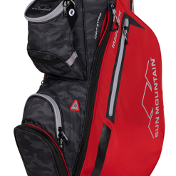 Sun Mountain Golf 2023 Maverick Cart Bag -Golf Clubs Shop 2023 Maverick 230363 red black camo