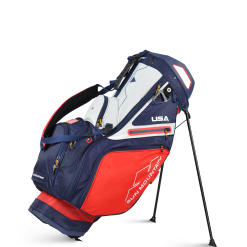 Sun Mountain Golf 2021 C-130S 14-Way Divided Stand Carry Bag 10 Sun Mountain Golf 2021 C-130S 14-Way Divided Stand Carry Bag -Golf Clubs Shop 210119C130SRed Navy White