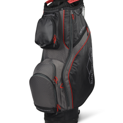 Sun Mountain Golf 2021 Teton Cart Bag -Golf Clubs Shop 210384TetonBlack Gun Red