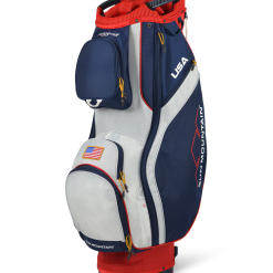 Sun Mountain Golf 2021 Teton Cart Bag -Golf Clubs Shop 210386TetonRed Navy White