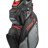 Sun Mountain C-130 14-Way Divided Golf Cart Bag -Golf Clubs Shop 220300C130Black Carbon Red
