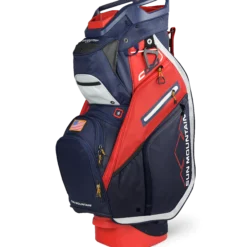 Sun Mountain Golf 2022 C-130 5-Way Cart Bag 9 Sun Mountain Golf 2022 C-130 5-Way Cart Bag -Golf Clubs Shop 220330C1305WayNavy Red White