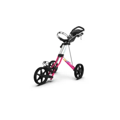 Sun Mountain V1R Push Cart -Golf Clubs Shop 223006SpeedCartV1RHotPink White Blue