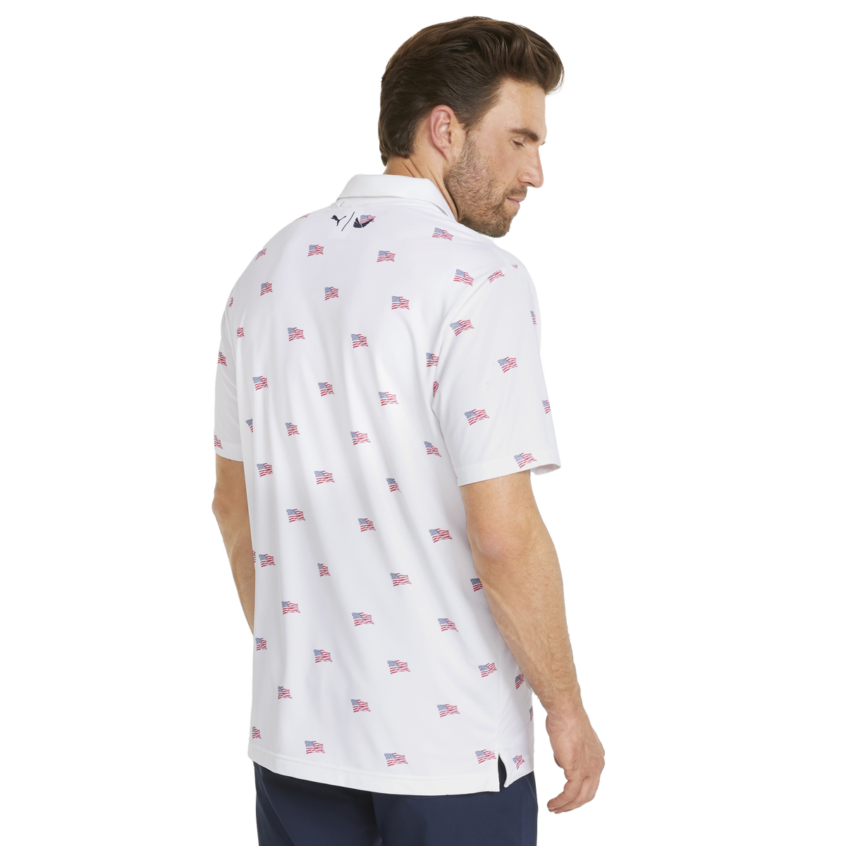 Cobra Golf Puma Men's Volition Flags Golf Polo 6 Cobra Golf Puma Men's Volition Flags Golf Polo - Image 4