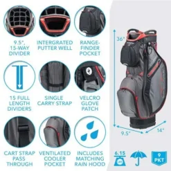 Sun Mountain Golf 2020 Sync Cart Bag -Golf Clubs Shop 51QATlT JbL