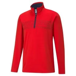 Cobra Golf Puma Men's Volition Independence 1/4 Zip Golf Jacket -Golf Clubs Shop 599439 03 min