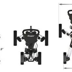Proactive Clicgear Golf 4-Wheel Push Cart Model 8.0+ -Golf Clubs Shop 8.0 Details