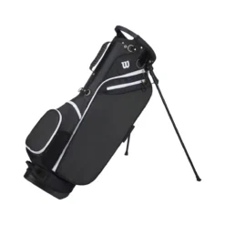 Wilson Staff "W" Carry Golf Bag -Golf Clubs Shop 9fdc4028e8b0a43fadb858bea0f3c5832da25fcd WGB3309BL W CARRY BLACK v2