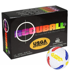 CaddiesShack Accuball 6-Pack Golf Ball -Golf Clubs Shop Accuball Hero