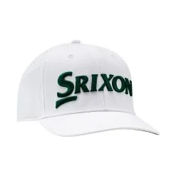 Srixon Authentic Structured Hat -Golf Clubs Shop AuthenticStructured WhiteGreen 0