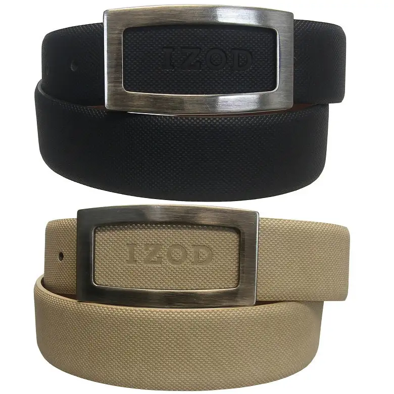 GE Wholesale Izod Golf Genuine Leather Textured Belts 3 GE Wholesale Izod Golf Genuine Leather Textured Belts