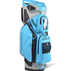 Sun Mountain 2022 Boom Bag Golf Cart Bag With Speakers -Golf Clubs Shop BoomBagCement Ocean BlackAltShot