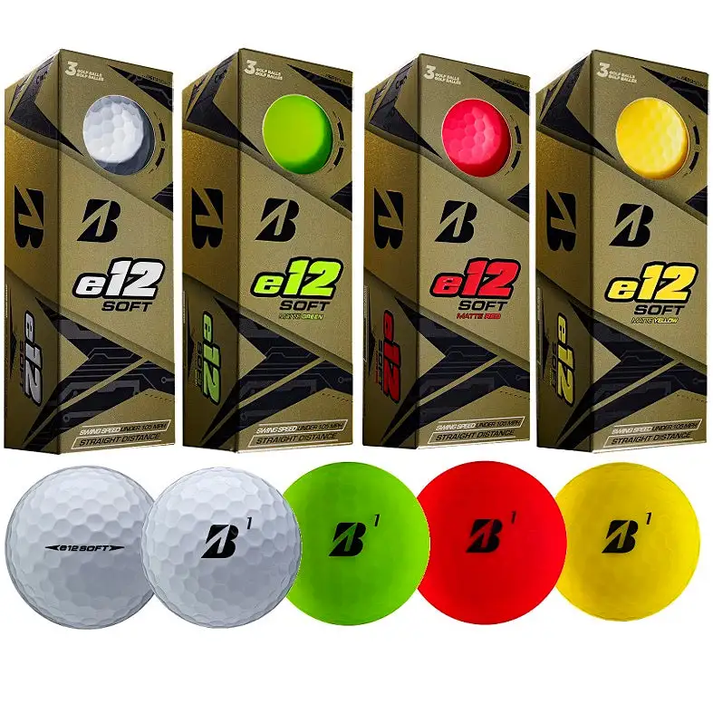 Bridgestone Golf E12 Soft Golf Balls 3 Bridgestone Golf E12 Soft Golf Balls