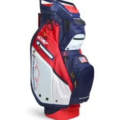 Sun Mountain Golf 2021 C-130 Supercharged Cart Bag -Golf Clubs Shop C130SuperchargedNavy White RedAltShot