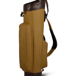 Sun Mountain Golf Canvas & Leather Cart Bag 14 Sun Mountain Golf Canvas & Leather Cart Bag -Golf Clubs Shop CanvasLeatherCartClay BrownAltShot