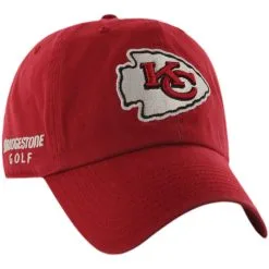 Bridgestone Golf '47 Brand NFL Clean Up Hats -Golf Clubs Shop Chiefs f86a0568 5502 48f1 b841 1ba202e2e138