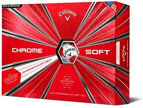 GE Wholesale Callaway Chrome Soft Truvis Golf Balls 4 GE Wholesale Callaway Chrome Soft Truvis Golf Balls - Image 2