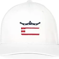 Cobra Golf Cobra Stars And Stripes Crown C Snapback Golf Hat -Golf Clubs Shop CobraStarsandStripesCrownCSnapback White 1