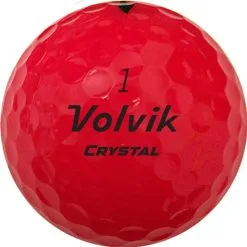 Volvik Crystal 2022 Focus Colored Golf Balls By The Sleeve 15 Volvik Crystal 2022 Focus Colored Golf Balls By The Sleeve -Golf Clubs Shop CrystalFocus2022 RubyRedBall