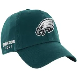 Bridgestone Golf '47 Brand NFL Clean Up Hats -Golf Clubs Shop Eagles 12021154 b57a 45c0 a11f a651da28c238