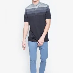 Callaway Jack Nicklaus Black Label By Perry Ellis Engineered Jacquard Polo Shirts -Golf Clubs Shop EngineeredJacquardPolo Caviar4