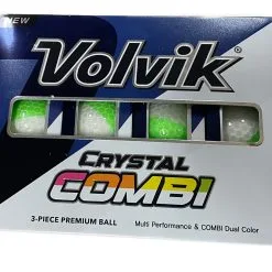 Volvik Crystal Combi Split Colored Golf Balls -Golf Clubs Shop FileNov232022 41711PM