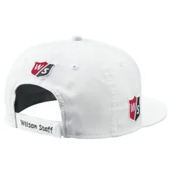 Wilson Staff Golf Flat Brim Tour Caps - Assorted Colors -Golf Clubs Shop Flat Brim White 2