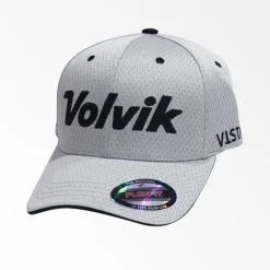 Volvik Golf Hat FlexFit Gray