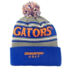 Bridgestone Golf NCAA Beanies Caps -Golf Clubs Shop Florida Gators Back