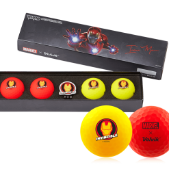 Volvik Marvel Limited Edition Marvel Golf Ball Gift Packs -Golf Clubs Shop Gift Pack 2.0 Iron Man