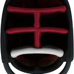 Team Golf NCAA Collegiate The Gridiron III Team Effort Stand Bag -Golf Clubs Shop Gridiron III Stand Bag Arkansas Razorbacks 3