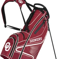 Team Golf NCAA Collegiate The Gridiron III Team Effort Stand Bag -Golf Clubs Shop Gridiron III Stand Bag Oklahoma Sooners