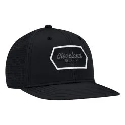 Cleveland Golf Cleveland Hexagon Patch Golf Hat 14 Cleveland Golf Cleveland Hexagon Patch Golf Hat -Golf Clubs Shop HexagonPatch Black0