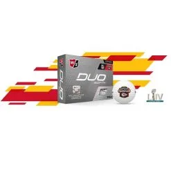 Wilson Staff Duo Soft NFL Team Licensed Golf Balls -Golf Clubs Shop Kansas City Chiefs Super Bowl LIV Champs