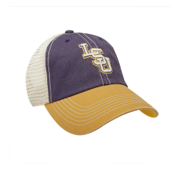 Bridgestone NCAA Relaxed Fit Mesh Hats -Golf Clubs Shop LSU