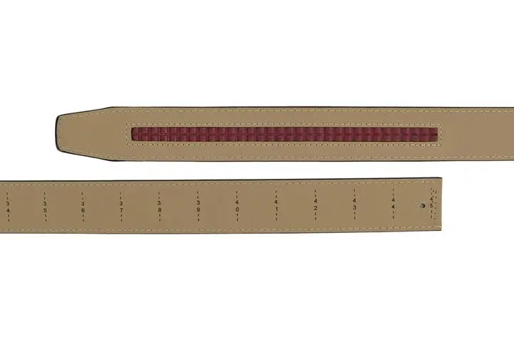 NexBelt Faith Series Classic Cross Nickel Finish With Gunmetal Cross 5 NexBelt Faith Series Classic Cross Nickel Finish With Gunmetal Cross - Image 3