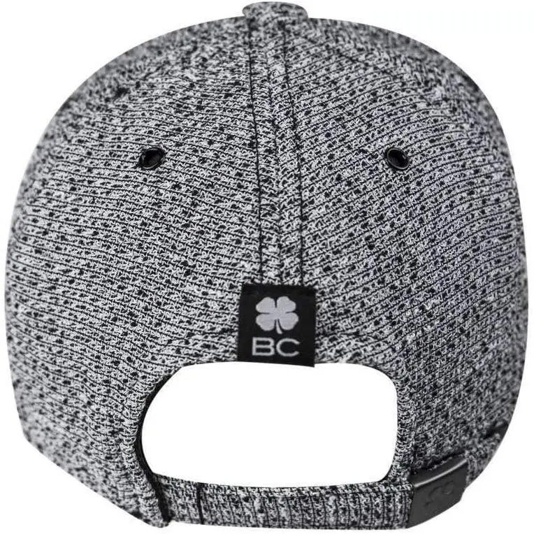 Golf Direct Now Lucky Flat Bill Black Clover Snapback Hat 4 Golf Direct Now Lucky Flat Bill Black Clover Snapback Hat - Image 2