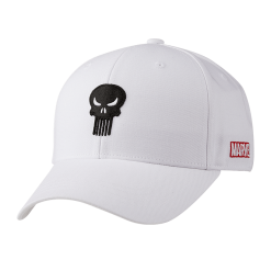 Marvel Avengers Hats By Volvik Golf -Golf Clubs Shop Marvel gear Punisher White