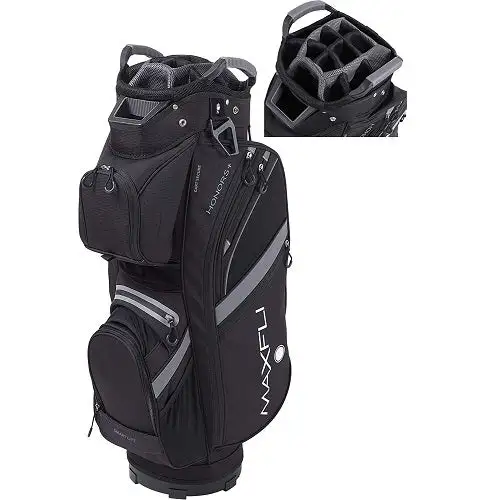 Golf Works Maxfli Honors Plus 2019 Cart Bag 2 Golf Works Maxfli Honors Plus 2019 Cart Bag