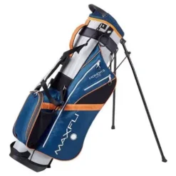 Golf Works Maxfli Golf 2019 Sunday Stand Bag -Golf Clubs Shop Maxfli2019SundayStandBagGrayOrangeBlue