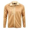 The Weather Company TWC Men's Poly-Flex Full Zip Jacket -Golf Clubs Shop Men s PolyFlex Jacket Iced Coffee Cream 0