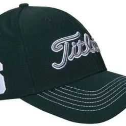 CaddiesShack Titleist NCAA Fitted Stretch Fit Golf Hat -Golf Clubs Shop Michigan State Spartans stretch fit