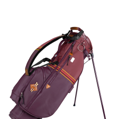Sun Mountain 2023 Sonnenalp Mid-Stripe Single Strap Stand Bag 18 Sun Mountain 2023 Sonnenalp Mid-Stripe Single Strap Stand Bag -Golf Clubs Shop MidStripe N230205 port brick gold
