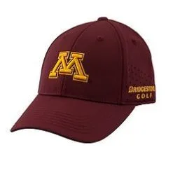 Bridgestone Golf NCAA MVP Performance Caps / Hats -Golf Clubs Shop Minnesta