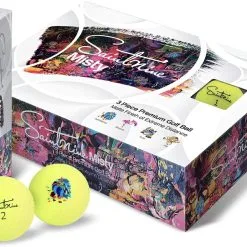 Saintnine America Saintnine Misty Premium Matte Golf Balls 16 Saintnine America Saintnine Misty Premium Matte Golf Balls -Golf Clubs Shop MistyMatteYellow0