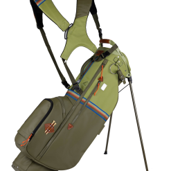 Sun Mountain 2023 Sonnenalp Mid-Stripe Dual Strap Stand Bag 15 Sun Mountain 2023 Sonnenalp Mid-Stripe Dual Strap Stand Bag -Golf Clubs Shop N230127 loden moss inferno